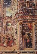 CRIVELLI, Carlo Annunciation with St Emidius fg USA oil painting artist